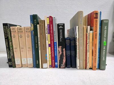 Mixed Lot of 25 Used Hardcover and Paperback Books, Assorted Subjects & Authors