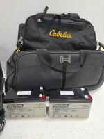 Working ChannelLock 3.6v Screwdriver, Hitachi Impact Driver, C3000A Router, 2 UltraTech 12V Batteries, Tool Lot - 4