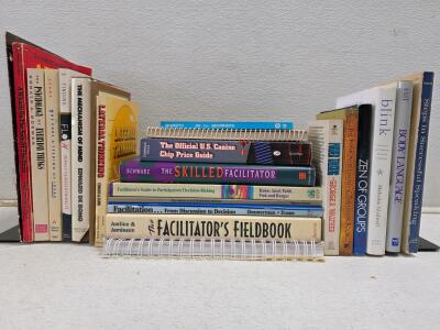 Lot of 21 Nonfiction Books: Facilitation, Creativity, Psychology, Communication, Self-Improvement