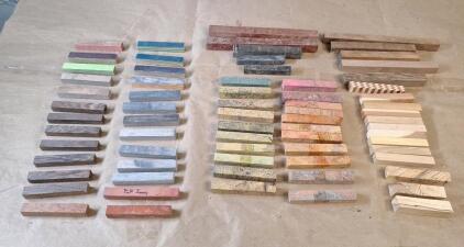 Lot Of (60+) Assorted Wood Blanks For Woodworking & Craft Projects