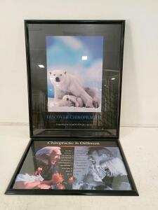ChiroKit, Inc. Framed Chiropractic Posters &ndash; DISCOVER CHIROPRACTIC & Chiropractic Is Different