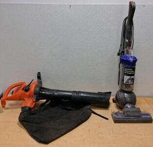 Dyson Ball Animal 2 Origin Upright Vacuum, Black+Decker BV5600 Leaf Blower/Vacuum Combo