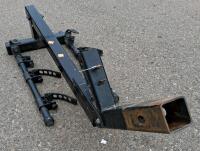 3-Bike Hitch-Mounted Platform Rack, Steel Construction, 2" Receiver Compatibility - 2