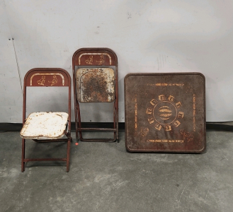 Vintage Children's Table & Chairs