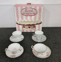 Cake Platter & Tea Cups