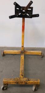 Central Hydraulics 32916 Engine Stand, 1000 lbs Capacity, 4 Mounting Arms, 4 Casters, Steel Construction