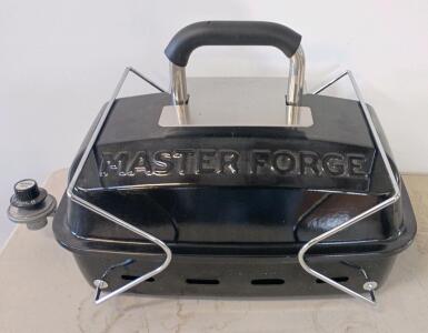 Master Forge Portable Gas Grill, 10,000 BTU, 177 sq in Cooking Area