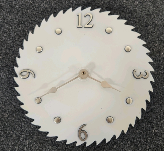 Saw Blade Clock