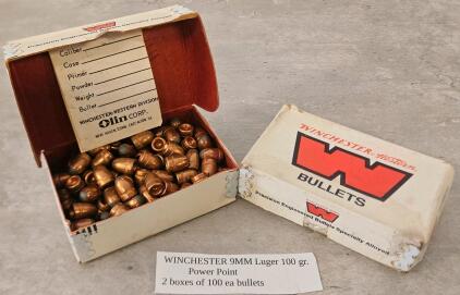 Winchester-Western BW9MMPP 9MM 100Gr Power Point Bullets &ndash; 200 Count