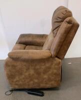 Brown Power Lift Recliner Chair with Wired Remote Control, Motorized Electric Mechanism - 5