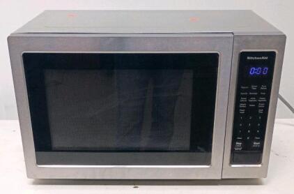 KitchenAid Countertop Microwave Oven, 1.5 cu. ft., 1,200 Watts, Stainless Steel