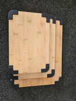 Kitchen Essentials Lot: Farberware Knife Set, Dish Rack, Cutting Boards, Containers, Pans, More - 4