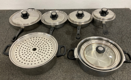 Set Of Farberware Pots And Pans