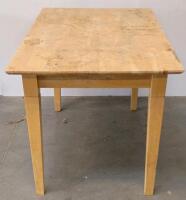 Pine Garage/Shop Work Table - 2