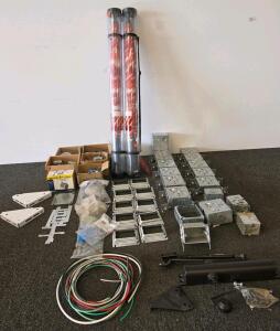 Electrical Installation Lot: ProConnex Boxes, 3547 Connectors, Auger Bits, Wire, Faceplates