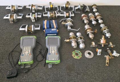 Commercial & Residential Door Locks/Handlesets and Sensus FL6502 Handheld Computers (Shelf G)