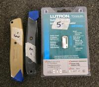 Large Mixed Home & RV Hardware Lot w/ NAHRA Jacket, Lutron Switch, RadioShack Timer, Shark Tool - 7