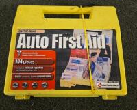 Ryobi 18V Cordless String Trimmer, Auto First Aid Kit, Utilitech 90W LED Bulbs, Power Sander Lot - 6