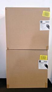 (2) Medline Raised Locking Toilet Seats G4-111MX1, In FN-G