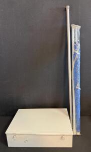 Metal Storage Box, Curtain Rod and More
