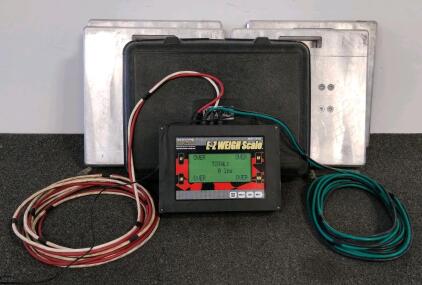 Intercomp SW500 E-Z Weigh Scale System, 1,500 lb Pad Capacity, Digital LCD Display
