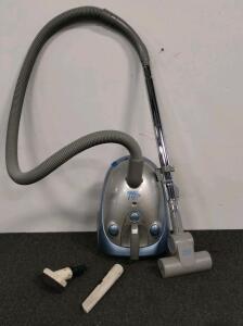 Top Vac Pro VC-2050 Canister Vacuum Cleaner, 1200W, HEPA Filter, 50L Capacity (powers on)