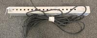 Marine Dock Line & Hardware Lot - 12+ Nylon/Poly Rope Sections, Aluminum Pole, Marlinspike - 8