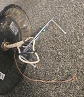 Marine Dock Line & Hardware Lot - 12+ Nylon/Poly Rope Sections, Aluminum Pole, Marlinspike - 12