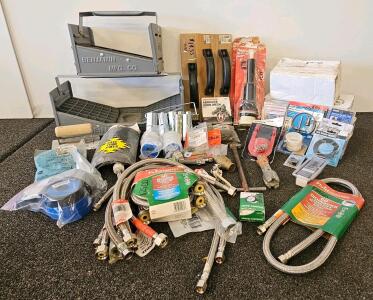 Large Lot Plumbing Parts, Repair Kits & Tools &ndash; Fluidmaster Hoses, Kohler, Tools, 35+ Items