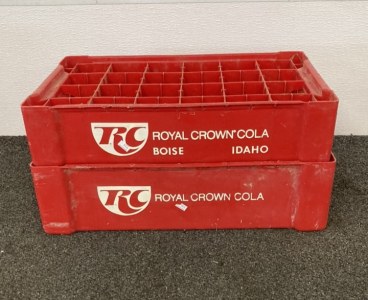 Royal Crown Cola Crates
