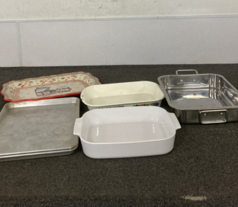 Assorted Dishes and Platters