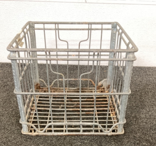 Vintage Metal Crate