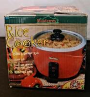 (1) Monterrey 6-Cup Rice Cooker & (1) Wire Rack W/ Sliding Drawer, In FN-G - 2