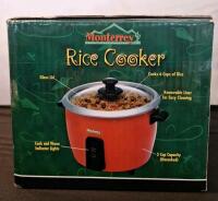 (1) Monterrey 6-Cup Rice Cooker & (1) Wire Rack W/ Sliding Drawer, In FN-G - 3
