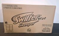 (1) Case Of Swiffer Sweeper Wet Mop Refills, (12) 12-Count Packs, In FN-G - 3