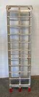 Aluminum Loading Ramp, 7.5 ft Length, 12 in Width, 1,500 lb Capacity - 2