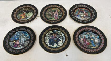 Heinrich M&auml;rchen aus dem Alten Russland Collector Plates Set, Gero Trauth, 1986, Limited Edition