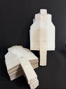 Flat Die-Cut Corrugated Shipping Boxes, MUE W 01338 & 01073, for Copper Fittings, Bundled (F)