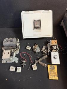 Industrial Electrical Control Panel with GE CR2810D, Omron E5CK, TAMLIN DP108AL & More (F)