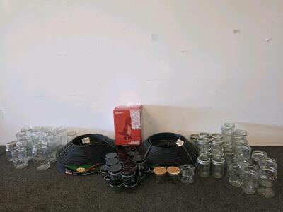 Assorted Canning Jars, Vigoro 60 ft. No-Dig Landscape Edging, Koloss T-Rex Costume (Shelf A)
