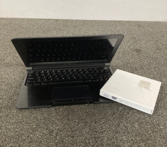 Laptop and DVD Player