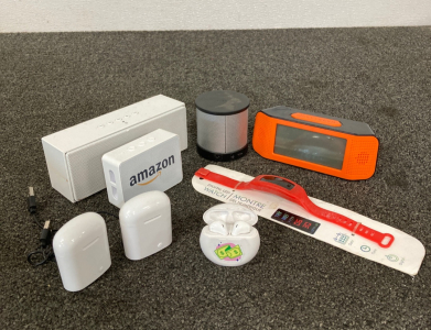 Bluetooth, Bluetooth Headphones, and Assorted Electronics