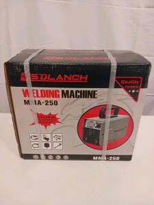 SDLANCH MMA-250 Inverter Stick Welder | 220V, 20-250A Output, Portable, White