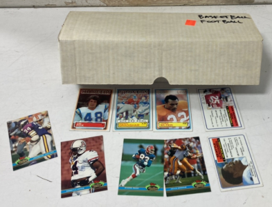 Assorted Football & Baseball Cards