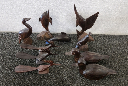 Wooden Animal Figurines