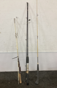 Assorted Fishing Poles/ Hot Plates For Fire/Thermos