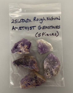 Rough Amethyst Specimen Stones
