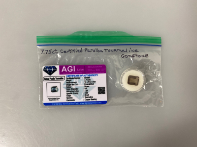 Paraiba Tourmaline Specimen Please Inspect
