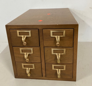 Wooden Filing Drawers