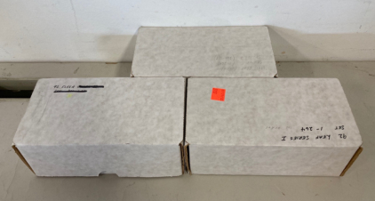 3 Boxs Of Sports Cards